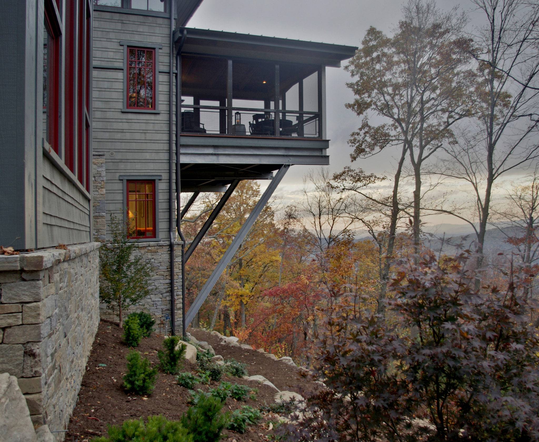 Cliffside House Asheville Residential Architecture